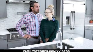 Blonde Hot Lily Larimar Gets Pounded By Stepfather For Crazy Talking