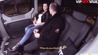 FuckedInTraffic - Daphne Klyde Bae Ukrainian 19 Year Old Romantic Snatch Banged Inside The Backseat - VIPSEXVAULT