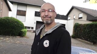 DeutschlandReport - Filthy German Older Gets Her Fat Vagina Stuffed By Lucky Bro