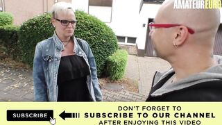 DeutschlandReport - Filthy German Older Gets Her Fat Vagina Stuffed By Lucky Bro