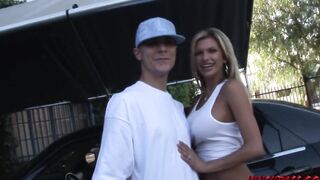 Our boy fucks the hell out of Kendall Brooks and her Massive Breasts