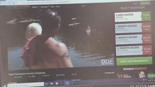 Huge-Tittied Blonde Kyra Hottie Exchanges Paltry Sex Toy for Her Boss' Shaft
