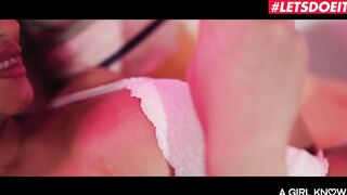 AGirlKnows - Selvaggia & Alyssia Kent Dirty Russian Teens Sensual Lesbo Sex With Her Mistress - LETSDOEIT