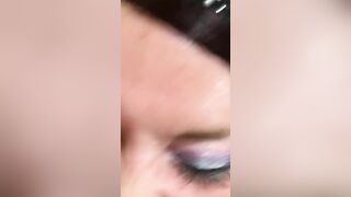 Rides vibrator for my cuck and letting him screwed me