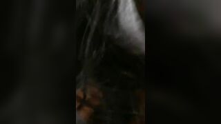 Rides vibrator for my cuck and letting him screwed me