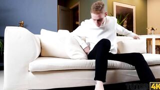 TUTOR4K Instead of history Hot tutor agrees to have sex with college girl