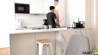 HUNT4K. Cash is never a waste so young man rents girlfriends cherry
