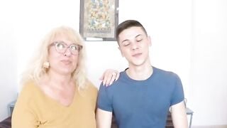 Blonde older Fina experiences a crazy hot sex session