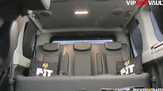 FuckedInTraffic - Kattie Gold Turned On Czech Goddess Hardcore Cunt Nailed With Filthy Driver