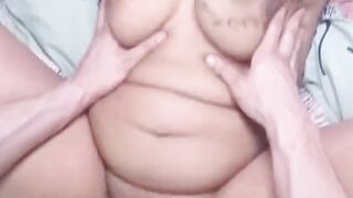 Crazy Sexy black milf gets fucked by a young rookie
