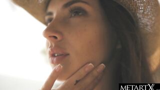 Vulgar women doesn't care if she gets caught finger fucked her twat