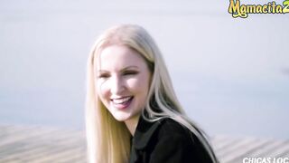 ChicasLoca - Georgie Lyall Incredible Sexy British Cutie Gets Her Tight Cunt Fuck Rough Outdoor