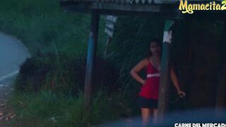 CarneDelMercado - Cristine Palacio Lusty Hispanic Colombiana Barely Legal Picked Up For A Quick Screwed With Stranger - MAMACITAZ