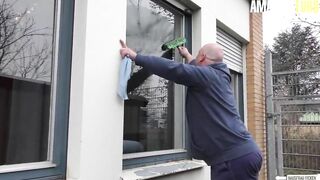 HausfrauFicken - Hottie German BBW Housewife Seduces And Fucks Her Neighbors On Camera - AMATEUREURO