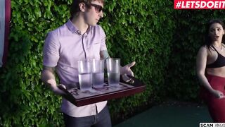 ScamAngels - Katrina Jade & Kenzie Madison Long Butt American Bimbos sexy Outdoors 3 Way Sex With Thick Penis Hubby