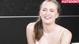 HerLimit - Stacy Cruz Big Boobed Czech 19 Yo Hardcore Twat Fucking And Gaping From A Big White Penis - LETSDOEIT