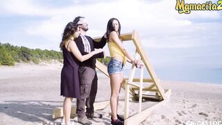 ChicasLoca - Cassie Del Isla & Frida Sante French chick Insane Vagina Boned With Her Friend's Girlfriend