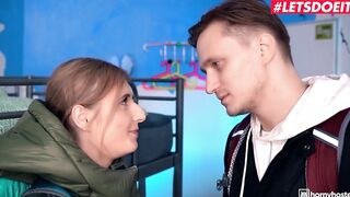 HornyHostel - Crazy Ukrainian Teens Hardcore Cunt Fucked With Her Roommate - LETSDOEIT
