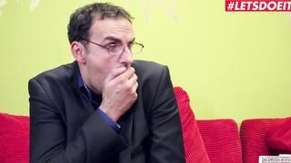BumsBuero - Tatjana Young Friendly German Secretary Gets Her Tight Cunt Banged! Rough At The Office - LETSDOEIT