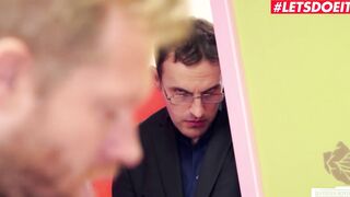 BumsBuero - Tatjana Young Friendly German Secretary Gets Her Tight Cunt Banged! Rough At The Office - LETSDOEIT