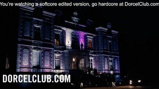Fench pornstars Anissa Kate Manon Martin Chloe Lacourt into a French DORCEL scene