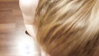 pov Amateur Ginger 19 Year Old Head and Cum Explosion