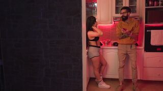 Sweet latin women have a conversation with the porn king into Colombia