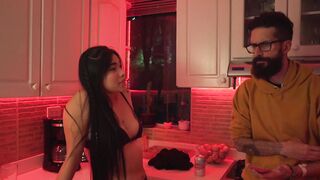 Sweet latin women have a conversation with the porn king into Colombia