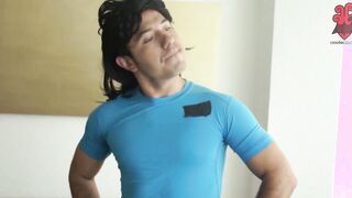 Panfi gets a Bae russian wifey with very long breasts and huge desire for penis Marina Visconti