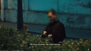 DEVIANTE - Anonymous Italian runaway 21yr mature college girl kicked out for sneaking out with her bf picked up by the mobile confession van for a hard rough screwed by mature dude offering cash for crazy nasty sex