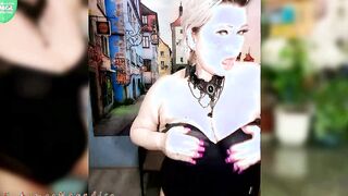 Amazingly Hot forever young housewife inside the kitchen, where a woman is supposed to be along with