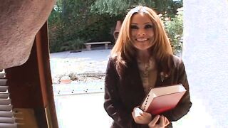 big titted lea has sex at best friend's house!