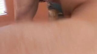 big titted lea has sex at best friend's house!
