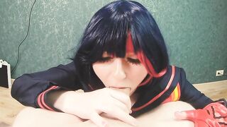 Ryuko Matoi was fuck by Nude Professor into all holes until anal cummed - Cosplay KLK