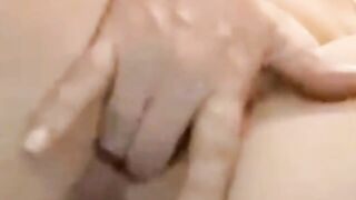 Mirelladelicia sensual little bitch doing striptease inside the restroom masturbating and having fun nice with ebony toy