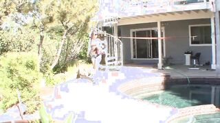 Cali Hayes fucking and blowing dick for beauty cum