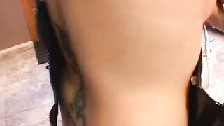 Tia Tanaka is a cunt with mouth and she gets her twat fuck by 2