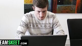 TeamSkeet - Turned On Blonde Babysitter Gets Her Tight Little Cunt Boned Rough By Her Employer