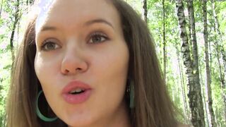 Lucy G Gets Nude And Has Fun Inside The Park