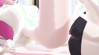 Princess Bubblegum and Marceline the vampire Double vibrator adventure time