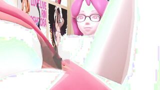 Princess Bubblegum and Marceline the vampire Double vibrator adventure time