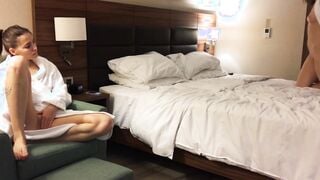 First I Banged My gf And Then Her Friend - Cum Into Their Pussies