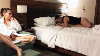 First I Banged My gf And Then Her Friend - Cum Into Their Pussies
