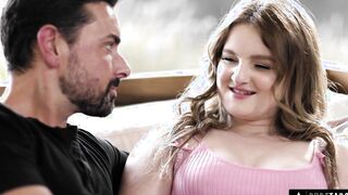 INNOCENT TABOO Eliza Eves Gets Deflowered By Her Stepdad Because Her bf Ditched Her On Valentine's Day