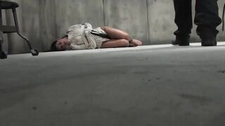 milf shackled into device into extreme room
