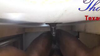 Skank into Texas - Long Ass and hooters Black Fucks Large big black cock at the Gloryhole
