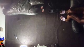 Bimbo inside Texas - Backroom Strange big black cock Fucking My Fiance Bull Banged Huge Tit Tia