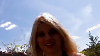 Blonde Lillian Love offer Rob Diesel anal sex and bj