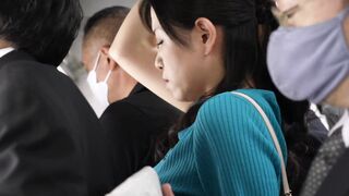 乳首いじり痴漢電車～勃起ちくびを執拗につまみ上げられイキ堕ちる人妻～ 加治史奈