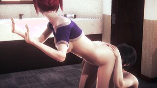 Anime Uncensored 3D - Mia Hardsex - Japanese oriental Manga Cartoon Game Porn
